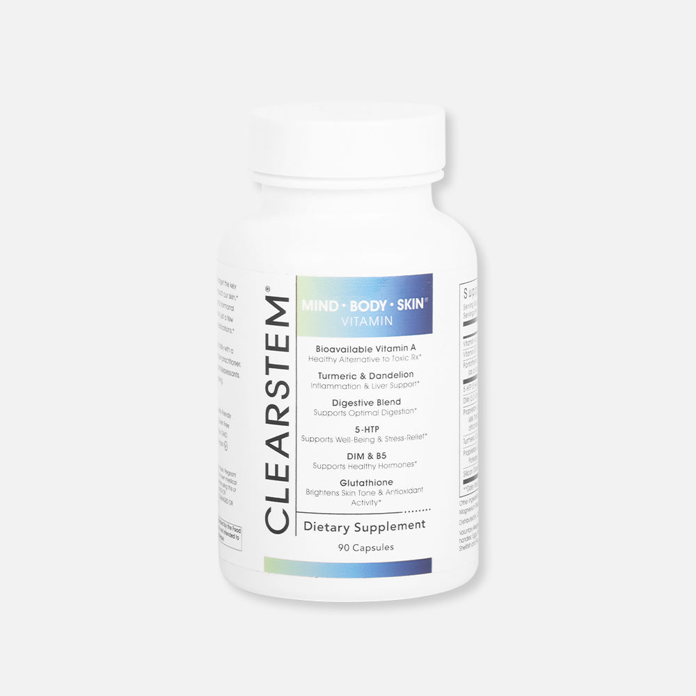 CLEARSTEM MINDBODYSKIN¨ Hormonal Acne Supplement Art of Skincare