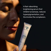 Circadia Radiant Brightening Serum fast-absorbing formula that inhibits tyrosinase, reduces hyperpigmentation, and illuminates the complexion