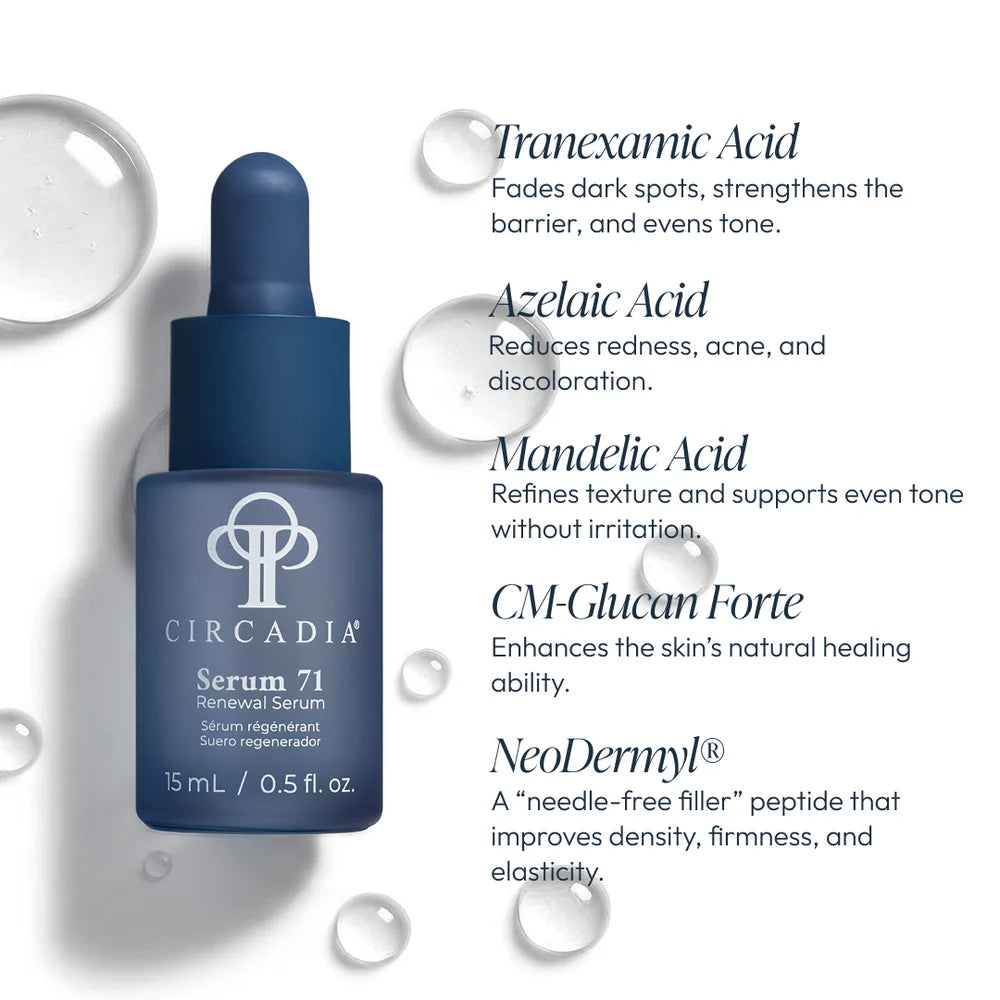 Circadia Serum 71 | Melasma, Acne & Firming Treatment