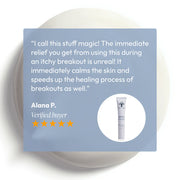 Five star review for CIrcadia Spot Stop Blemish Corrector.