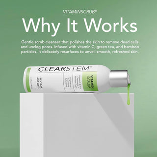 CLEARSTEM VITAMINSCRUB Scrub Cleanser