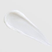Circadia Nourish Cream Cleanser texture swatch showing its rich, thick white cream consistency