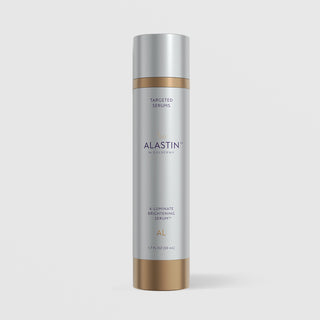 ALASTIN A-Luminate Brightening Serum bottle, 1.7 fl oz, targeted serum for skin brightening