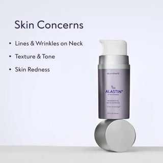 ALASTIN Restorative Neck Complex for neck lines, texture, tone, and redness