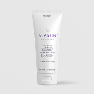 ALASTIN SilkSHIELD Mineral Sunscreen SPF 30 tube, 1.9 oz broad spectrum protection