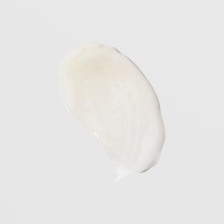 Texture swatch of ALASTIN Restorative Eye Complex, a smooth, rich white eye cream with a lightweight finish