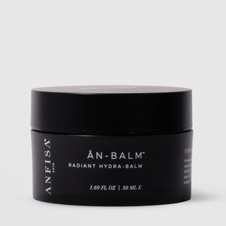 Anfisa Skin AN-BALM Radiant Hydra-Balm 50ml in black jar for radiant and hydrated skin