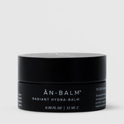 Anfisa Skin AN-BALM Radiant Hydra-Balm 15ml travel size in black jar for radiant and hydrated skin