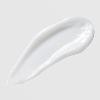 Circadia Amandola Milk Cleanser creamy white texture swatch showing its smooth, non-foaming milk consistency