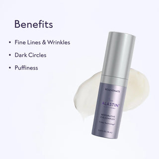 ALASTIN Restorative Eye Complex eye cream benefits: targets fine lines, wrinkles, dark circles and puffiness