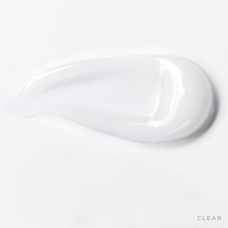 Le Mieux Ceramide Lip Glaze Clear shade texture swatch, sheer hydrating tinted lip treatment