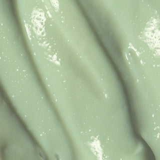 Close-up of Circadia Circa-Shield Mineral Sunscreen SPF 30 showing its smooth, lightweight green-tinted cream texture that blends without leaving a white cast