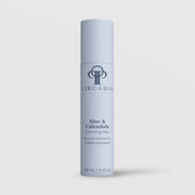 Circadia Aloe and Calendula Calming Mist 118mL light blue spray bottle on light gray background