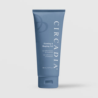 Circadia Firming and Shaping Gel 198mL blue squeeze tube, available at Art of Skin Care on light gray background