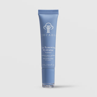  Circadia Lip Renewing Hydrator Naked 12mL 0.4 fl oz blue squeeze tube on light gray background