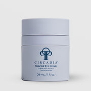 Circadia Renewal Eye Cream 1 fl oz (29ml) - slate blue matte jar with matching lid