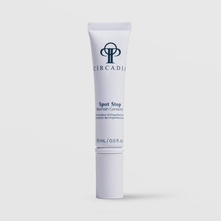 Circadia Spot Stop Blemish Corrector 0.5 fl oz (15ml) - small lavender tube with nozzle tip