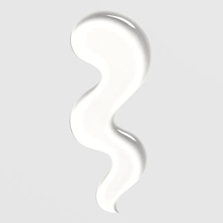 Circadia Vitamin C Reversal Antioxidant Serum texture swatch showing smooth lightweight white serum in a wavy ribbon consistency