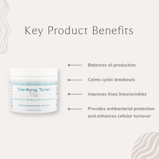 Skin Script Clarifying Toner Pads