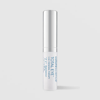 Colorescience Total Eye 3-in-1 Renewal Therapy SPF35 white pen with silver cap on