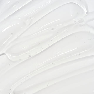 Close-up of Corthe Dermo Essential Ice Soothing Gel showing a lightweight, clear gel texture