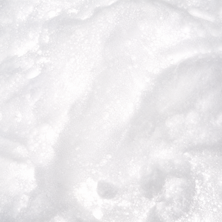 Close-up of rich white foamy lather texture from Dermathod Moist Morning Touch Foam Cleanser