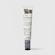 Dr.esthé C. Tox Eye Cream 25ml tube with massage applicator for depuffing, brightening, and lifting with caffeine 3%, retinol, and avocado fruit extract