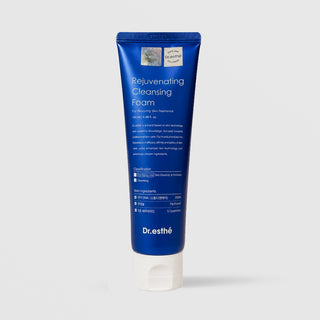 Dr.esthé Rejuvenating PDRN Cleansing Foam 130ml with PDRN, panthenol, and 5 ceramides for skin resilience