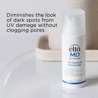 EltaMD AM Restore Moisturizer diminishes dark spots from UV damage without clogging pores