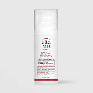 EltaMD UV Skin Recovery Broad Spectrum SPF 50 zinc oxide mineral face sunscreen 1.7 oz for sensitive and post-procedure skin