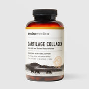 Enviromedica Cartilage Collagen grass-fed New Zealand pasture-raised dietary supplement, 180 capsules 500mg, whole food support for cartilage, joint, and immune health