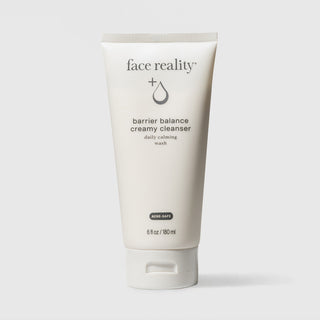 Face Reality Barrier Balance Creamy Cleanser 6 fl oz – daily calming face wash, supports skin barrier, acne-safe for sensitive skin