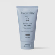 Face Reality Barrier Care Gel Cream 60ml acne-safe moisturizer in light blue squeeze tube for repairing and comforting skin barrier