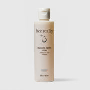 Face Reality Glycolic-Lactic Toner 6 fl oz – AHA exfoliating toner with glycolic and lactic acid that renews skin, acne-safe