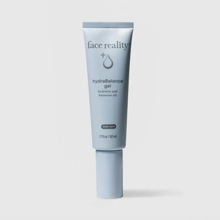 Face Reality hydraBalance Gel 1.7 fl oz – hydrates and balances oil, acne-safe lightweight gel moisturizer for oily skin