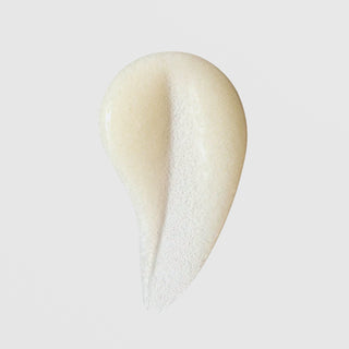 Face Reality L-Mandelic Face and Body Scrub texture swatch – creamy exfoliating formula with visible scrub particles