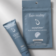 Face Reality Sulfur Spot Treatment and invisiClear Hydrocolloid Spot Patches – acne spot treatment duo for targeted breakout care