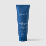 GlyMed Plus Cell Protection Balm in navy blue squeeze tube, 2.0 oz, on light gray background