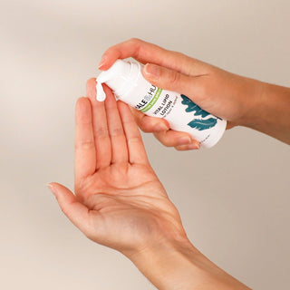 Hale & Hush Vital Lipid Lotion hands