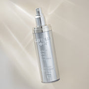 HOP+ Caviplla+O2 Advanced Volumizing Serum on a cream background. 