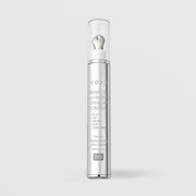 HOP+ TOV Promoter Volumizing Eye and Lip Cream, silver airless pump bottle with metal ball applicator, 15g, PLLA 4GF Volufiline PDRN wrinkle-defying volume treatment