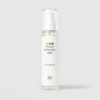 HOP Pilleo Stem Cell Mist 120ml clear spray bottle with poly-L-lactic acid by TOV Medical Aesthetics