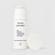 HOP Pilleo Skin Prep Bubble Toner white foam pump bottle without cap daily refining complex with PLLA, niacinamide, Tremella Fuciformis mushroom extract, and AHA PHA BHA by TOV Medical Aesthetics