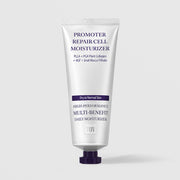 TOV HOP+ Promoter Repair Cell Moisturizer silver tube with purple cap, PLLA PGA Plant Collagen 4GF Snail Mucus Filtrate, dry to normal skin daily moisturizer