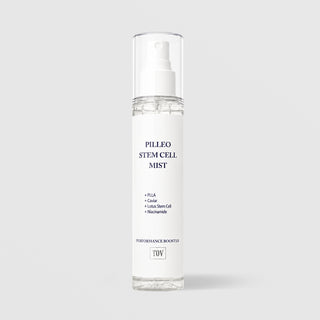 HOP Pilleo H2 Stem Cell Mist 120ml clear spray bottle – niacinamide PLLA face mist for anti-aging skin rejuvenation
