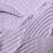 Macro closeup of Hale & Hush Berry Boost Mask showing rich lavender-purple cream texture with shimmer and swirled ridges