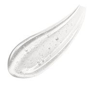Clear gel texture swatch of Hydrinity Prelude Facial Treatment Cleanser showing lightweight gel consistency with micro-bubbles