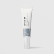 KrX Aesthetics Active-31 Revitalizing Eye Cream 15ml white tube with silver band and precision tip nozzle for targeted eye area application