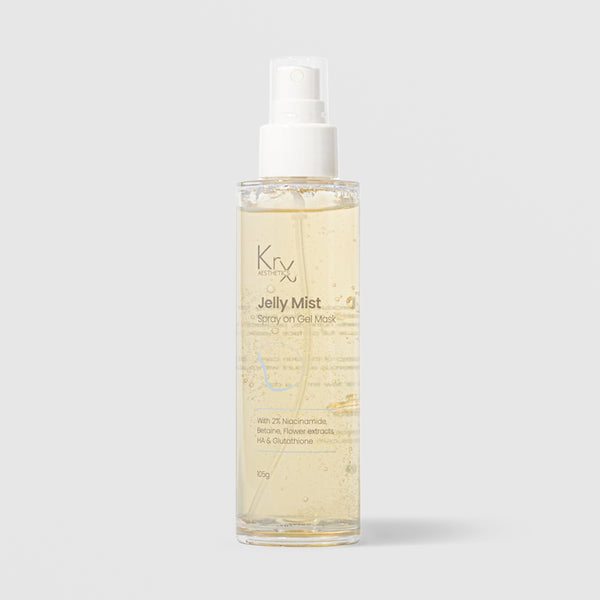 【yukko 】 Gel & Cream & Oil Mist セット KrX Jelly Mist Spray on Gel Mask