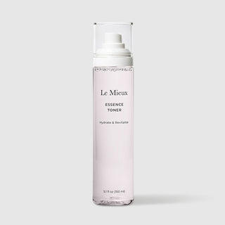 Le Mieux Essence Toner 5.1 fl oz clear pump bottle with cap – hydrate & revitalize facial toner for skin renewal